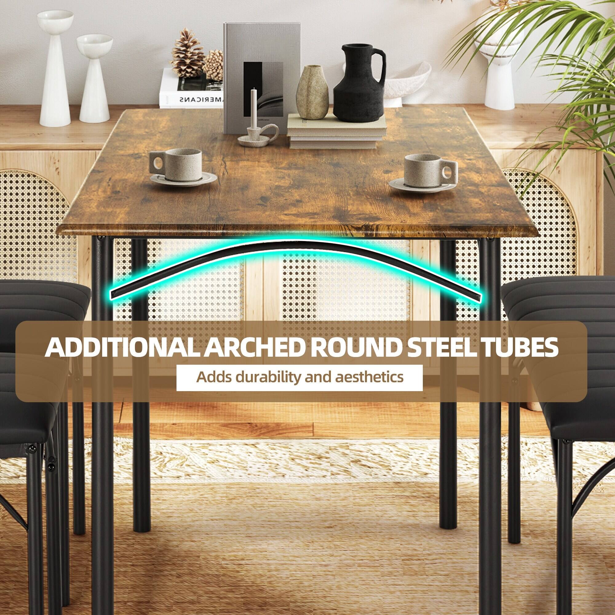 **ADDITIONAL ARCHED ROUND STEEL TUBES**

Adds durability and aesthetics