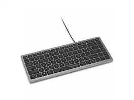 Kensington - KB415 USB-C Compact Keyboard, Quiet Keys, Copilot Hotkey, Windows (K75411NA) - Black