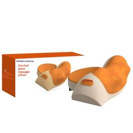 Cluzine - Rechargeable Cervical Massage Pillow Automatic Kneading Hot Compress for Neck Waist Leg Care