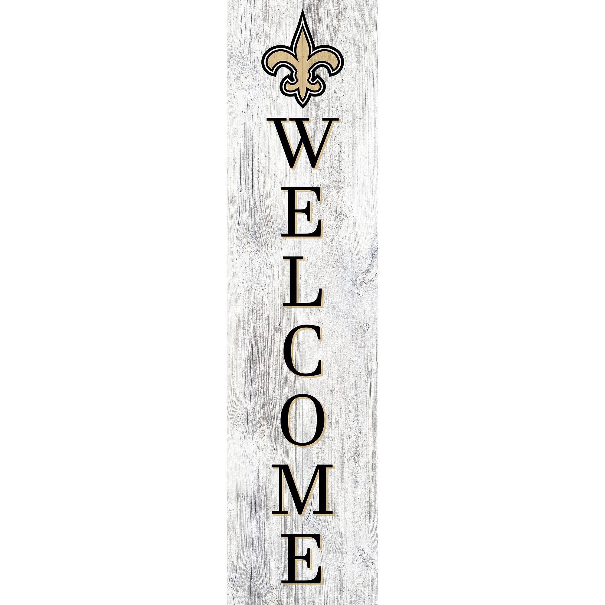 New Orleans Saints 48'' Welcome Leaner