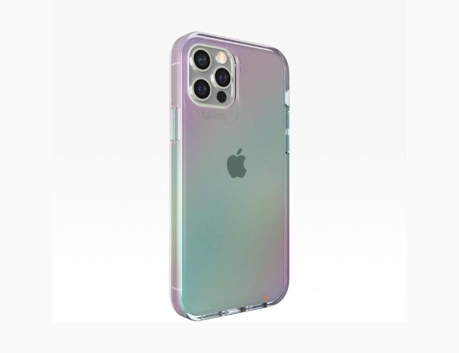 Front. Gear4 - Gear4 Crystal Palace Case for iPhone 12 Pro Max Iridescent - Iridescent.