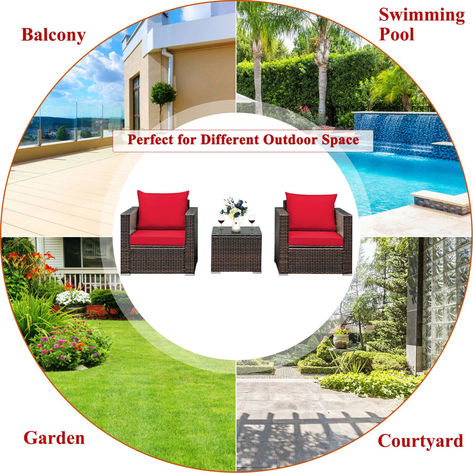 Balcony  
Swimming Pool  
Garden  
Courtyard  

Perfect for Different Outdoor Space