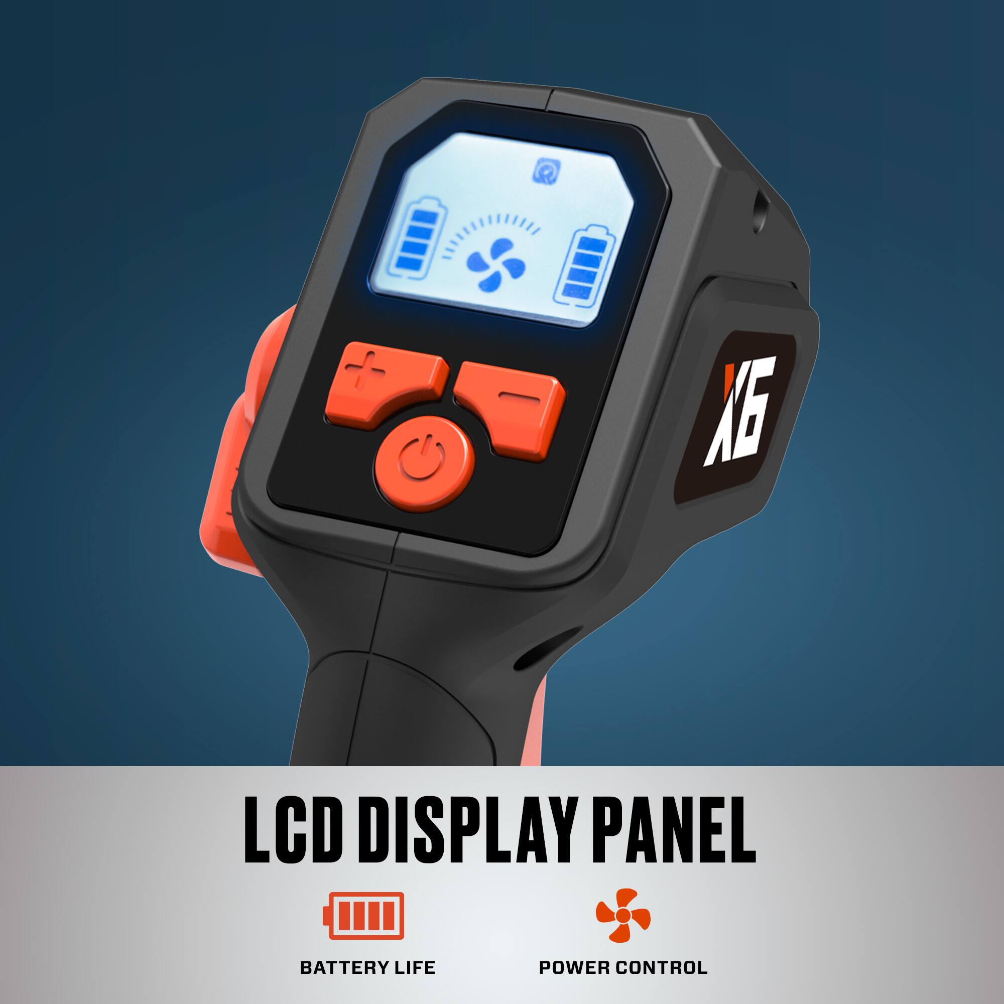 LCD DISPLAY PANEL  
BATTERY LIFE  
POWER CONTROL