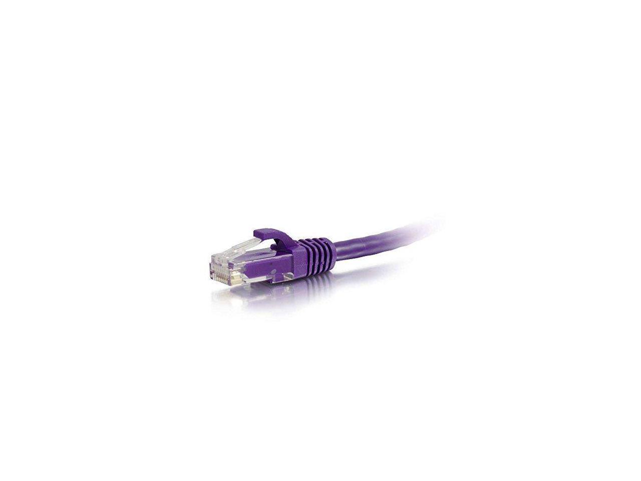 Alt View 3. Cables to Go - C2G 04032 Cat6 Cable - Snagless Unshielded Ethernet Network Patch Cable, Purple (20 Feet, 6.09 Meters).