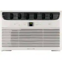 Frigidaire - 250 Sq. Ft 6,000 Cooling BTU Smart Window Air Conditioner - White - Front_Zoom