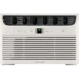 Frigidaire - 250 Sq. Ft 6,000 Cooling BTU Smart Window Air Conditioner - White