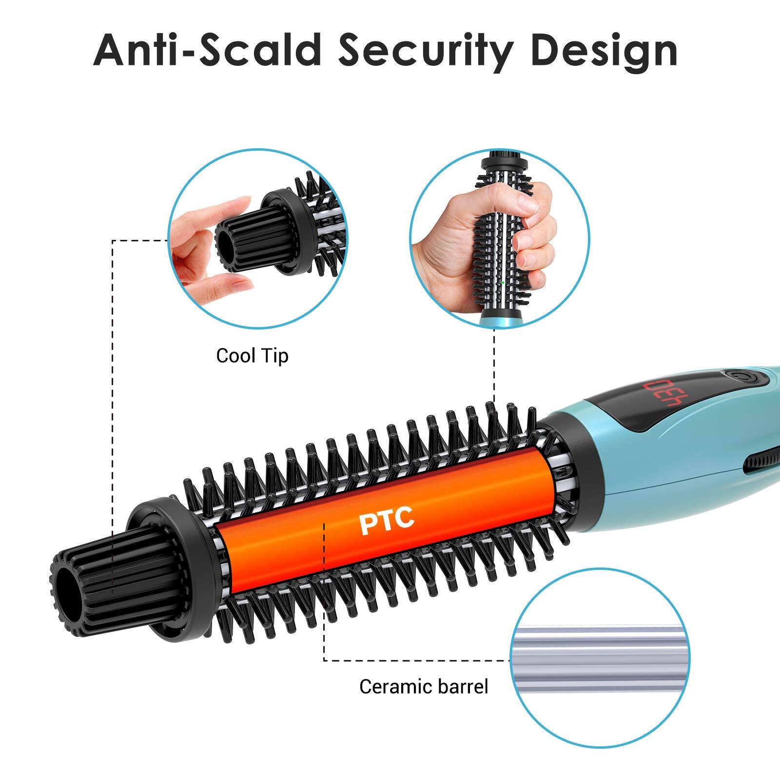 Anti-Scald Security Design

Cool Tip

PTC

Ceramic barrel