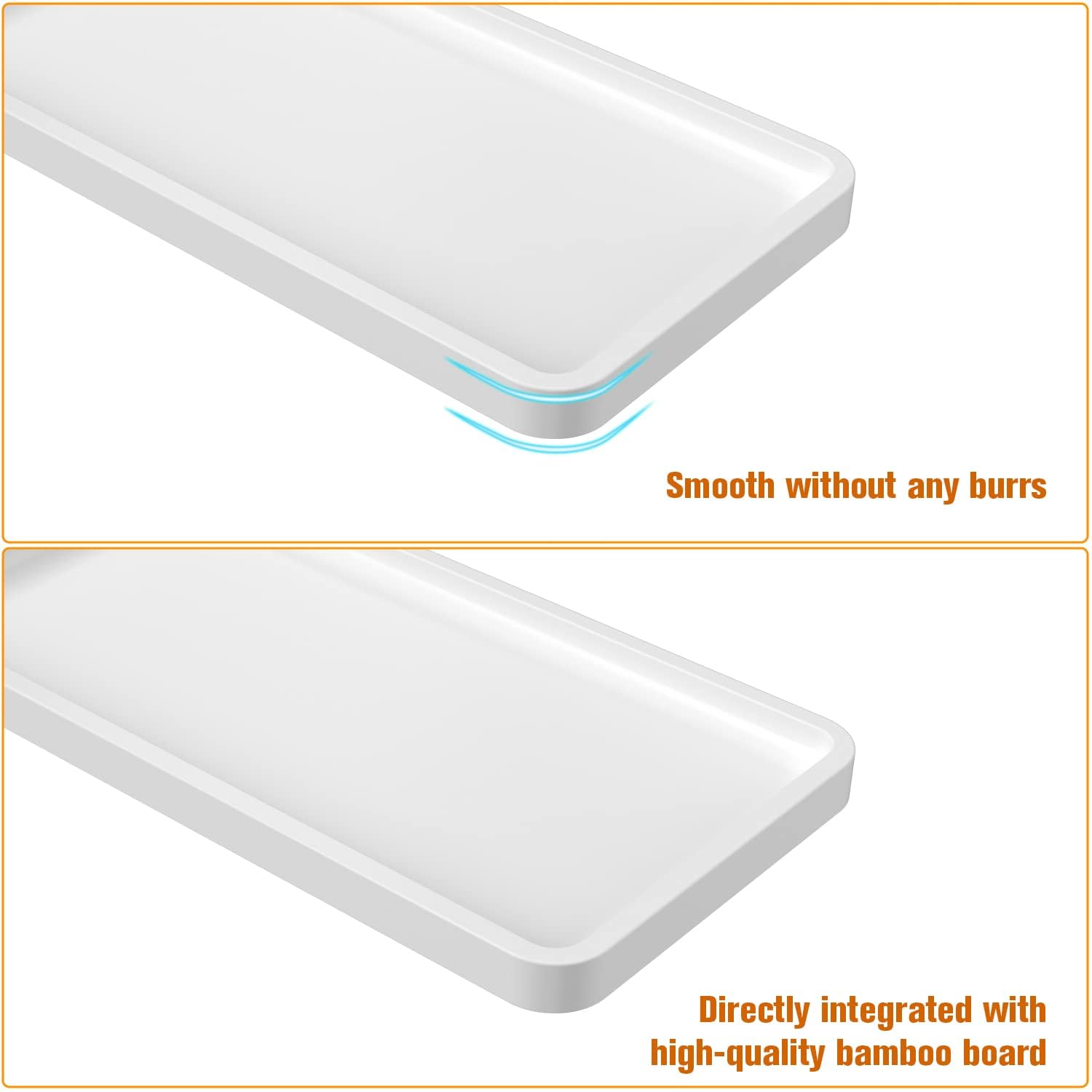 Smooth without any burrs

Directly integrated with high-quality bamboo board