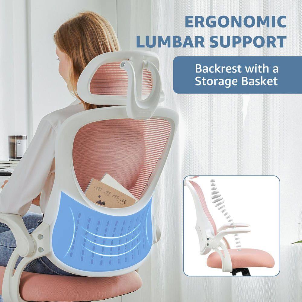 ERGONOMIC LUMBAR SUPPORT  
Backrest with a Storage Basket