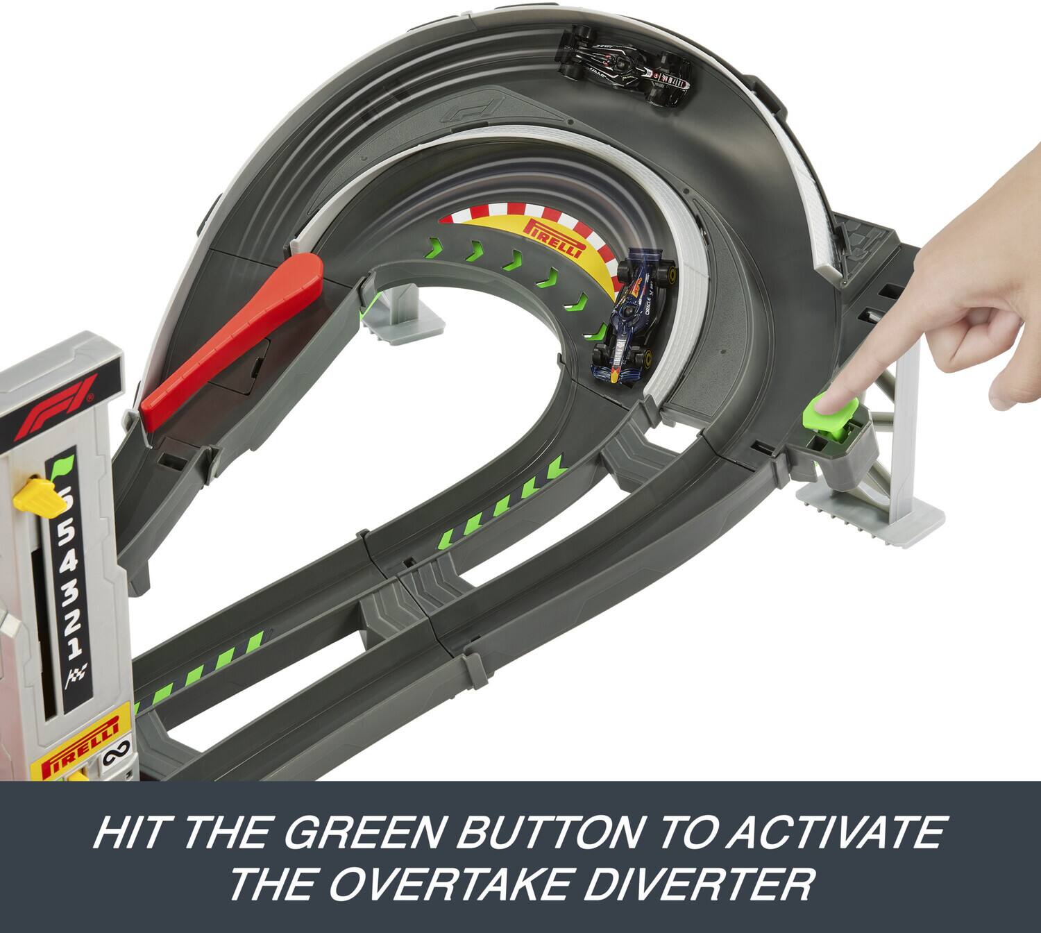 Pirelli i Hill 543Z1 Pirelli 0 Hit the green button to activate the overtake diverter