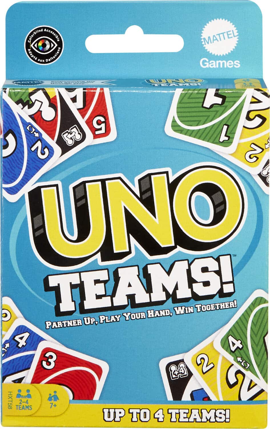 Mattel - Games - UNO: Teams - Collectibles - Multicolor - Front_Zoom