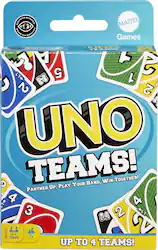 Mattel - Games - UNO: Teams - Collectibles - Multicolor - Front_Zoom