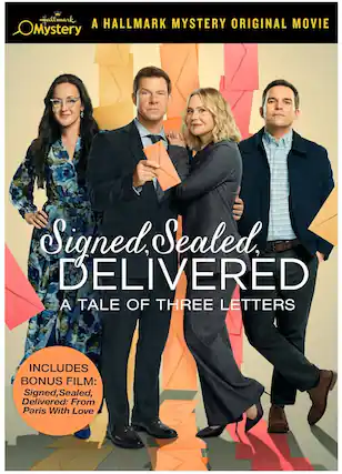 Front. Signed, Sealed, Delivered: A Tale of Three Letters (Bonus Film: Signed Sealed Delivered: From Paris - DVD.