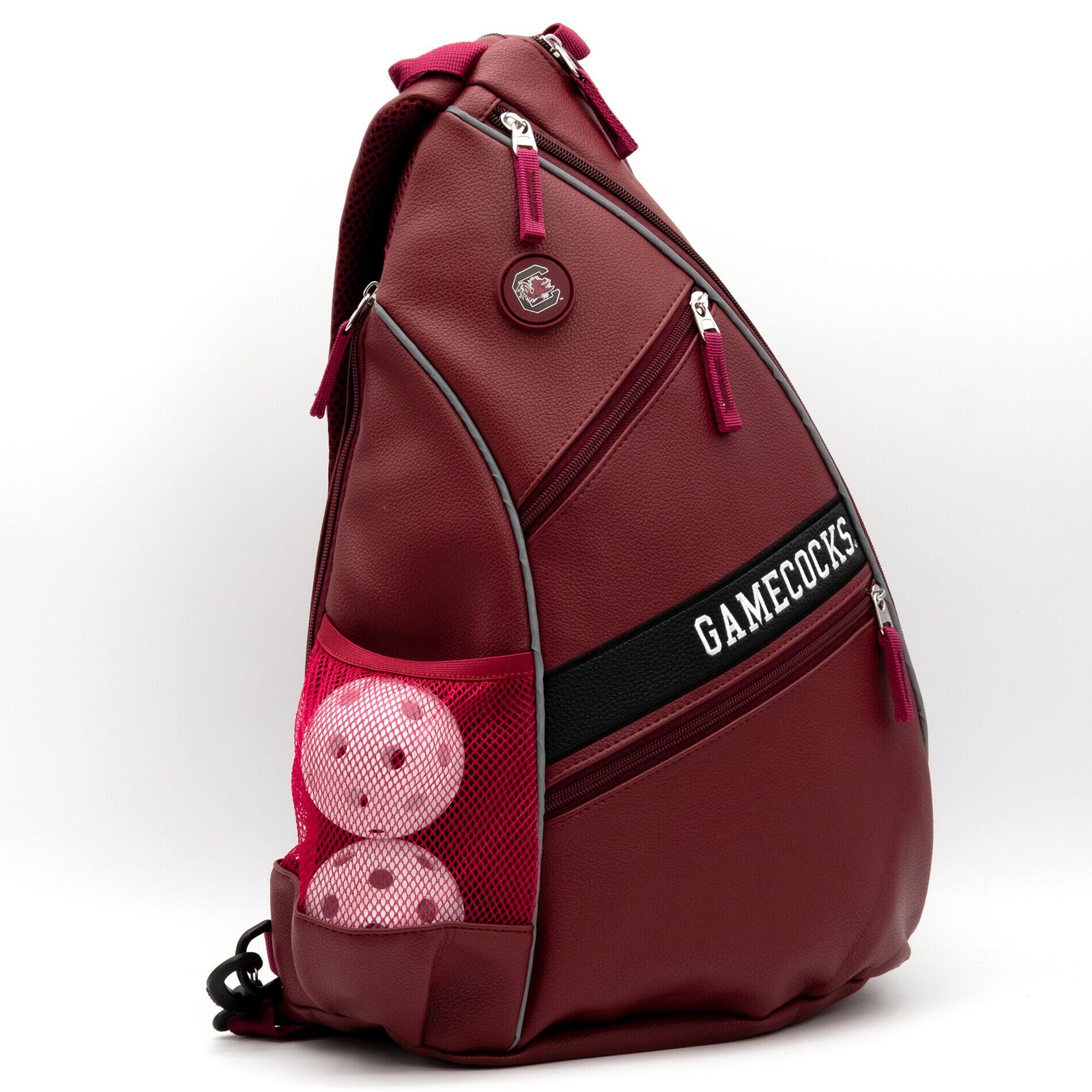 Alt View 2. Team Golf - South Carolina Gamecocks Embroidered Team Backpack - Multicolor.