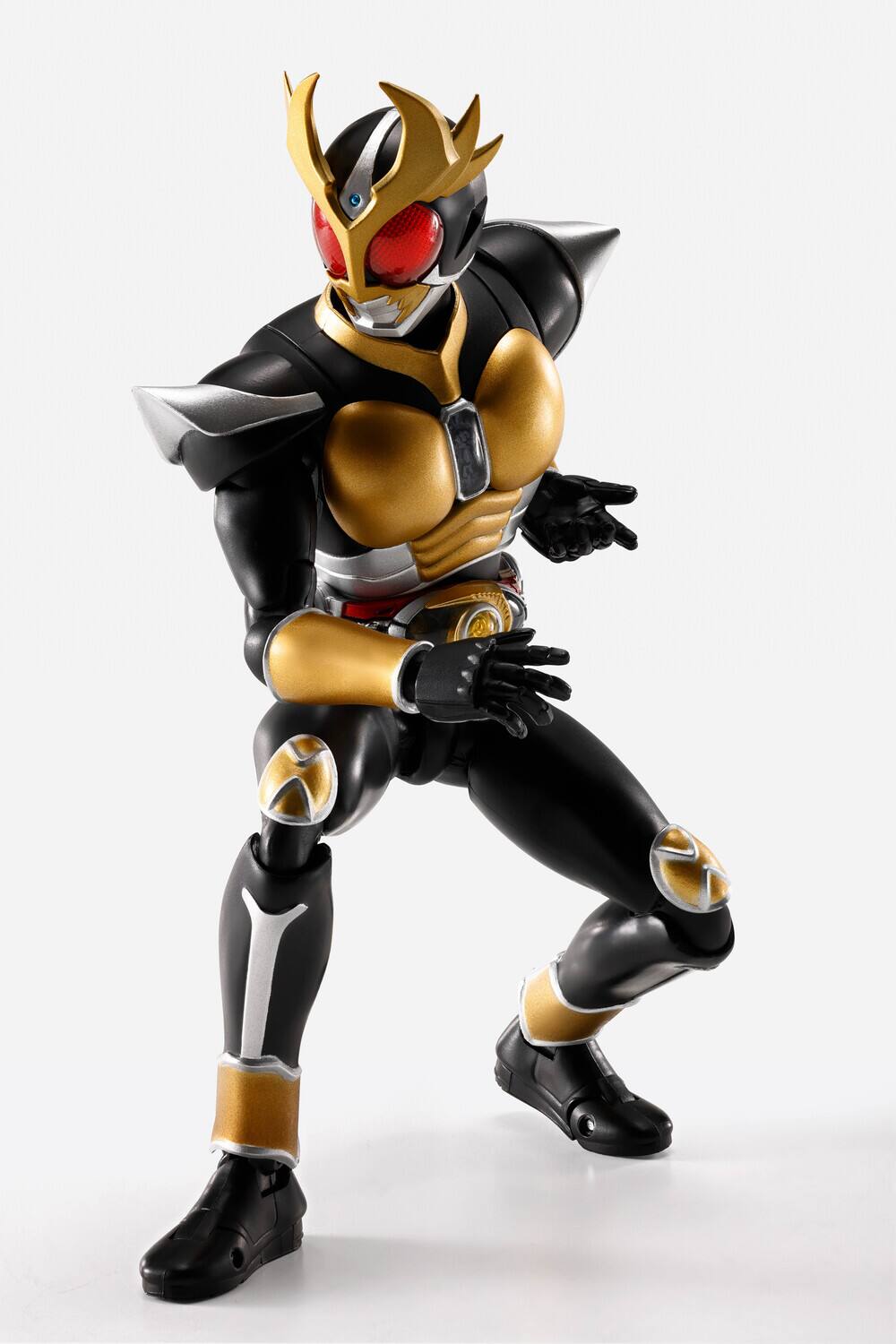 Alt View 4. PopMarket - Tamashii Nations - Kamen Rider Agito - S.H.Figuarts - Grand Form (25th Anniversary version) Action - COLLECTIBLES - Multicolor.