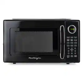 Nostalgia - Retro 1.1 cu. ft. Countertop Microwave Oven - Black