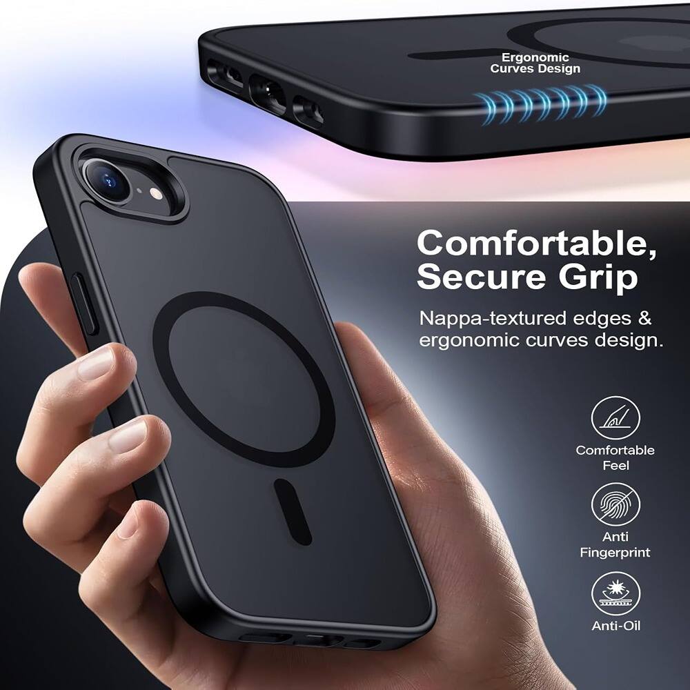 Ergonomic Curves Design

Comfortable, Secure Grip

Nappa-textured edges & ergonomic curves design.

Comfortable Feel

Anti Fingerprint

Anti-Oil