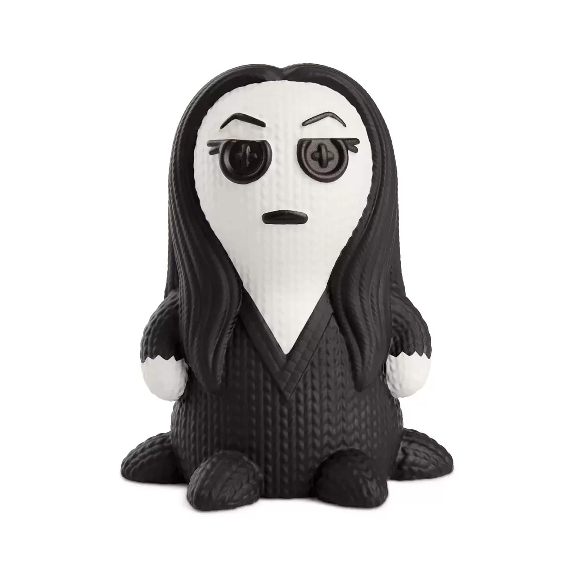 Bensussen Deutsch & Associates - The Addams Family Handmade By Robots #156 Morticia 5 Inch GITD Vinyl Figure - Black price history on PriceWatchPro