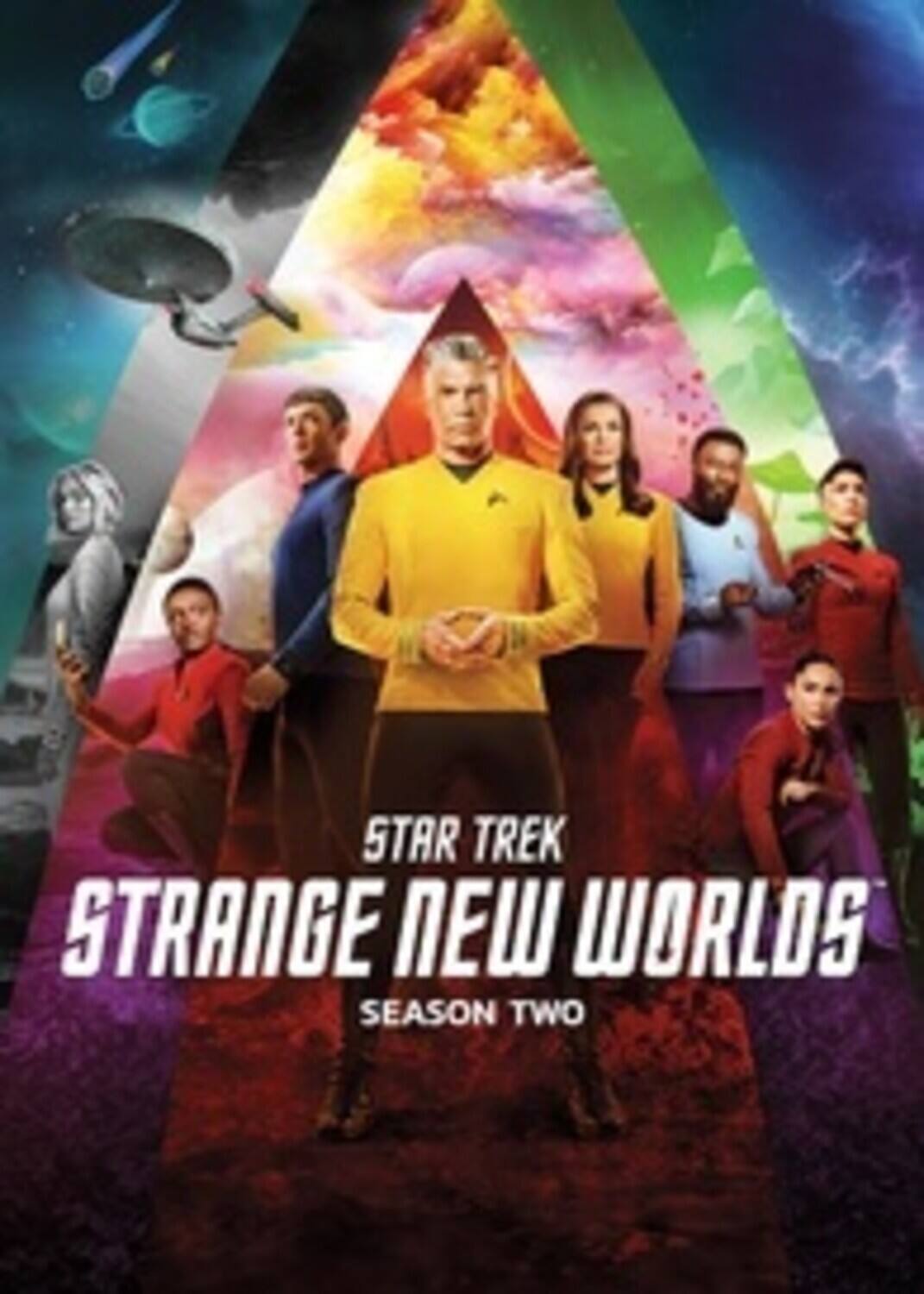 Front. Star Trek: Strange New Worlds: Season Two   - DVD.