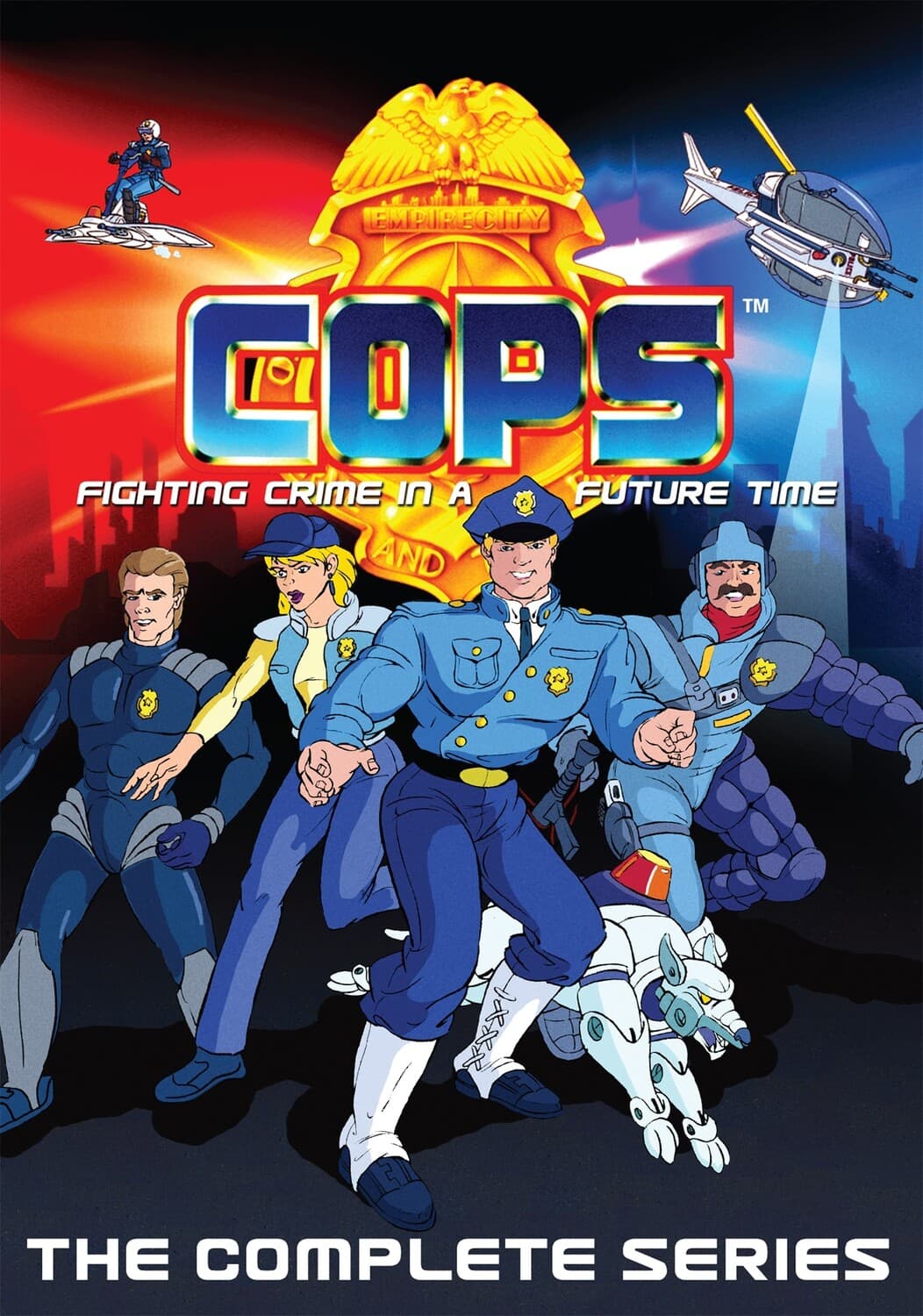 Front. C.O.P.S.: The Complete Series + Digital   - DVD.