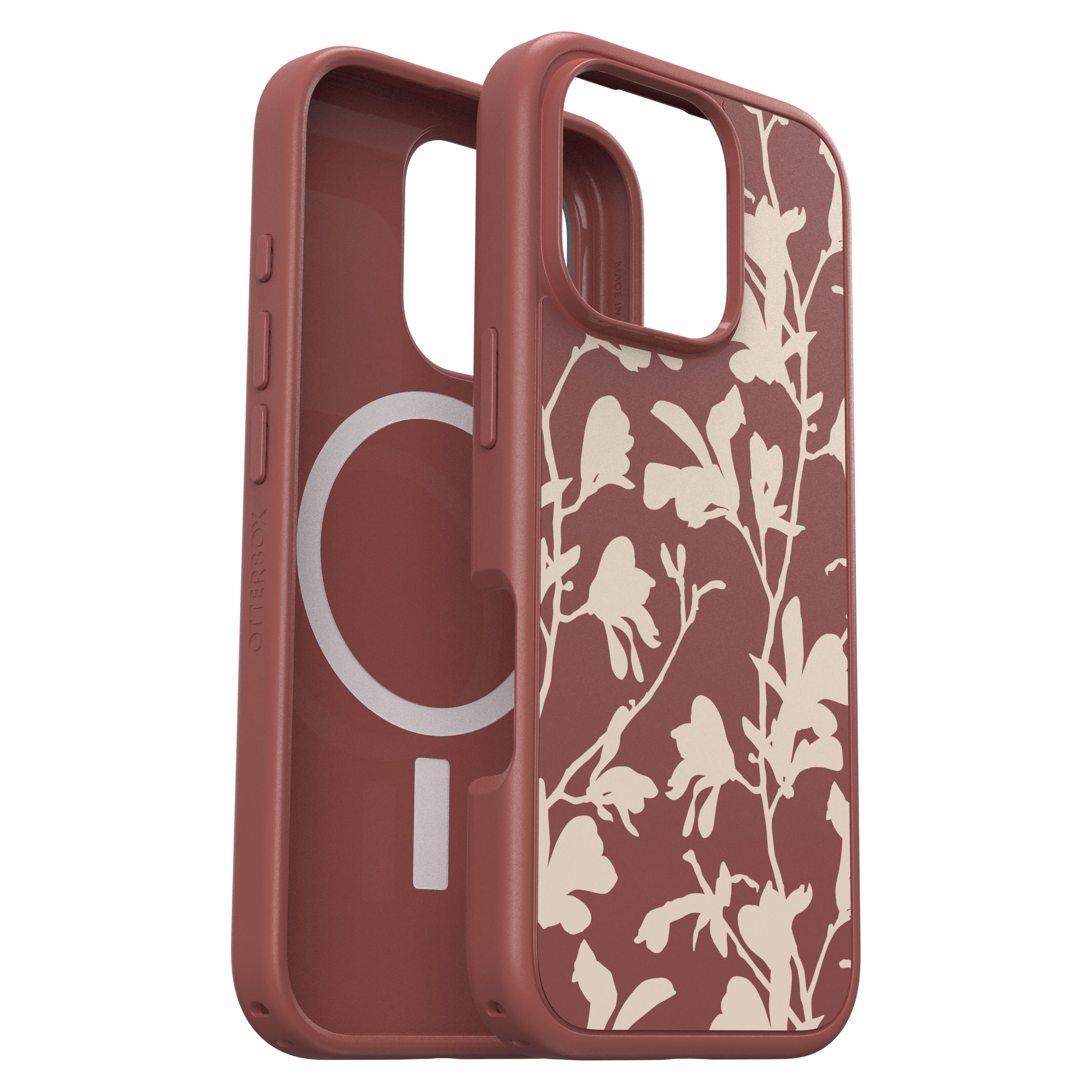 OtterBox - Symmetry Series Hard Shell for MagSafe for Apple iPhone 16 Pro - Autumn Rust - Front_Zoom