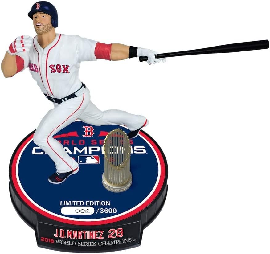 BOSTON RED SOX
WORLD SERIES CHAMPIONS
LIMITED EDITION 001 / 3600
J.D. MARTINEZ 28
2018 WORLD SERIES CHAMPIONS