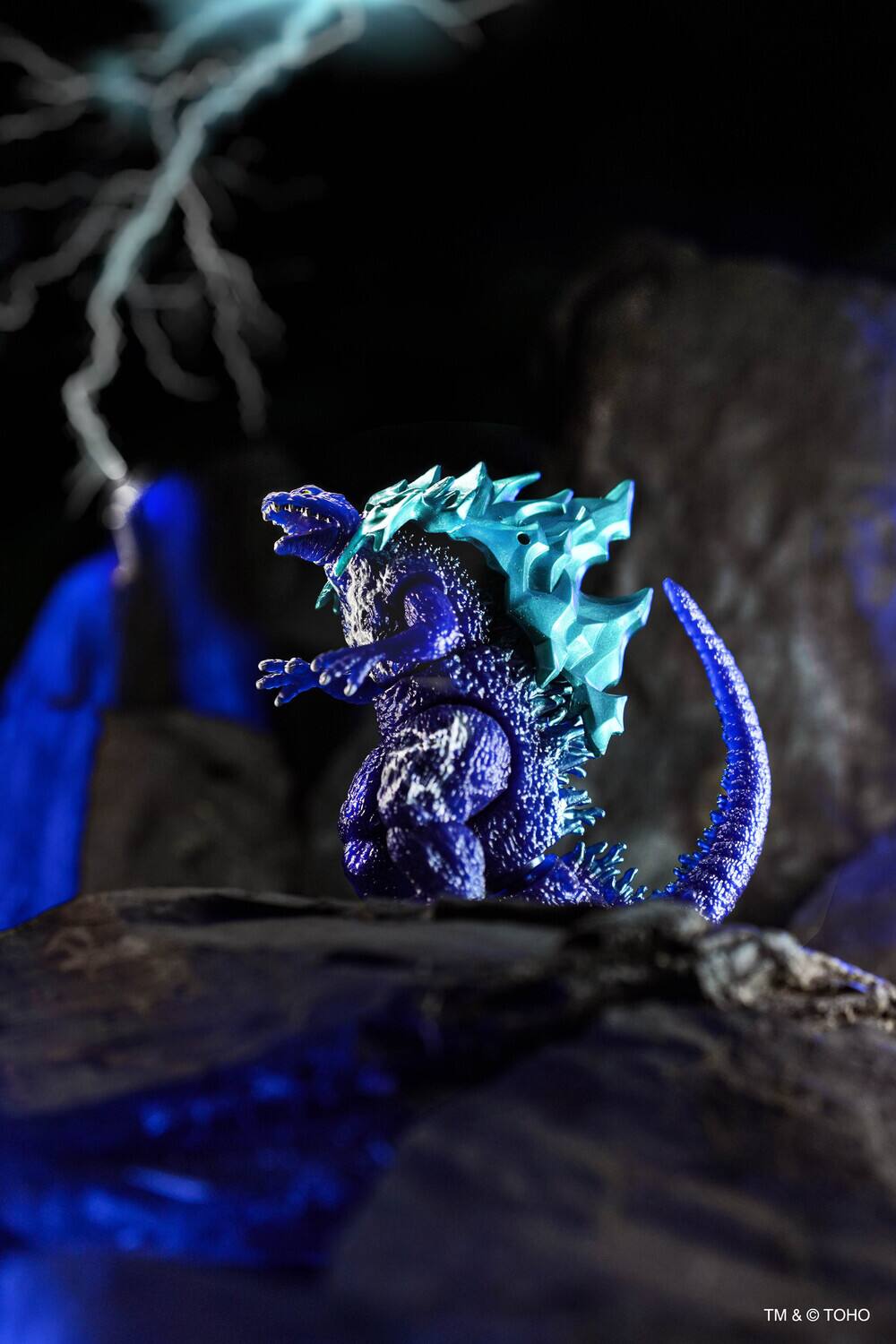 Alt View 1. Bandai - Godzilla - Godziburst - Thunder Godzilla Action Figure   - COLLECTIBLES - Multicolor.