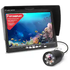 TFT color monitor for PYLE 7" TFT DISPLAY
- 15 Meter Camera Cable
- Night Vision With 12 Infrared LED's
- Use for up to 8 hours in wet conditions
RECL | PLAY | MENU/EXIT