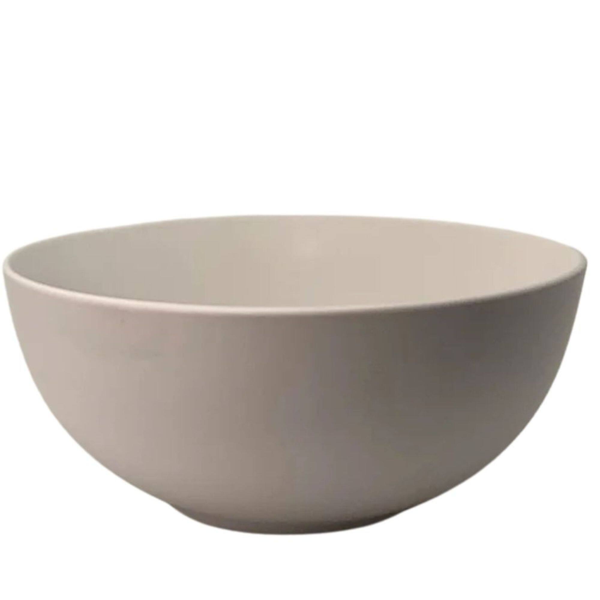 Angle. Zulay Kitchen - Zulay Kitchen Contour Bowl - Set of 4 - Beige.
