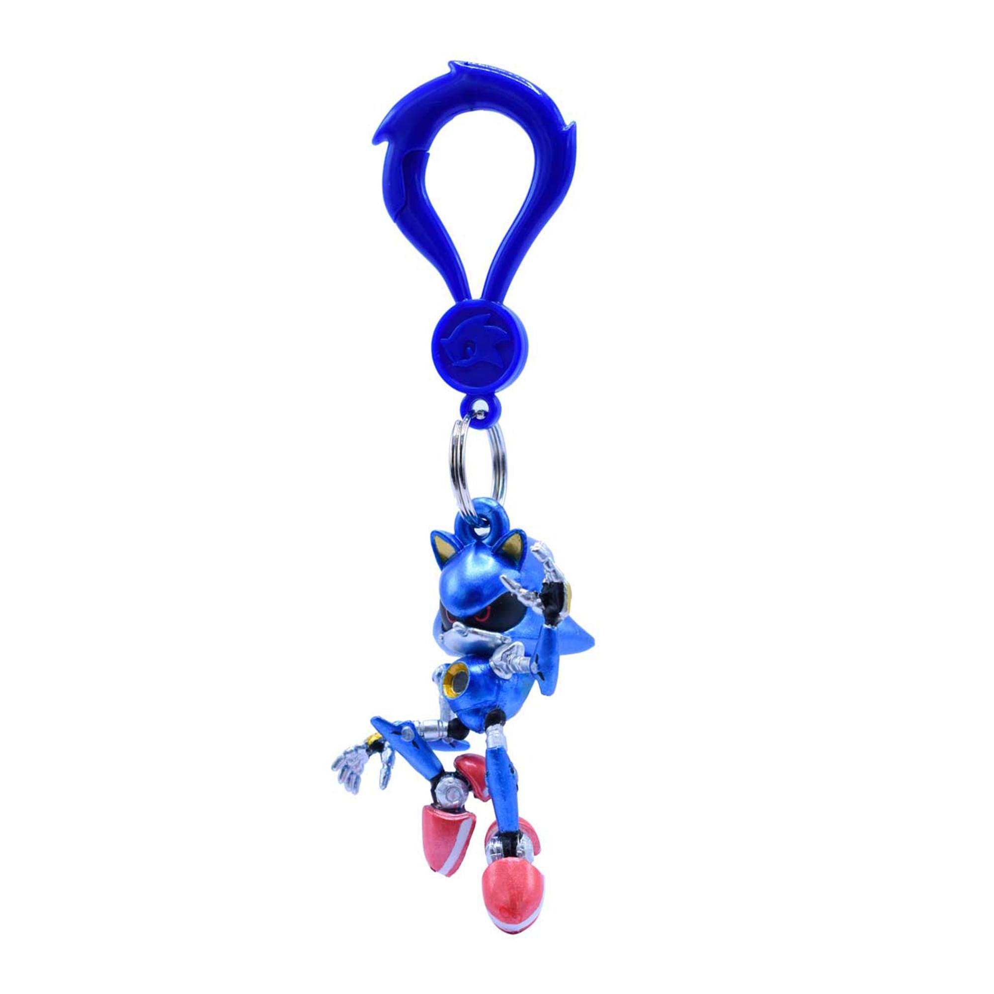 Alt View 3. Just Toys LLC - Sonic the Hedgehog Series 3 Mystery Backpack Hanger | One Random Blind Bag - Blue.