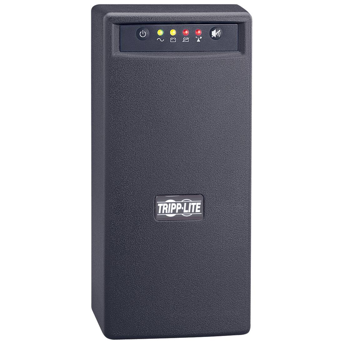 Alt View 5. Tripp Lite - Eaton Tripp Lite Series OmniVS 120V 800VA 475W Line-Interactive UPS, Tower, USB port - Tower - 4 Hour Recharge - 3.50 - Black.