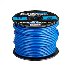 enrock MARINE Marine Grade OFC 16-Gauge Speaker Wire 50 FEET OFC 99.9% OXYGEN FREE COPPER EM16050FT-OFC