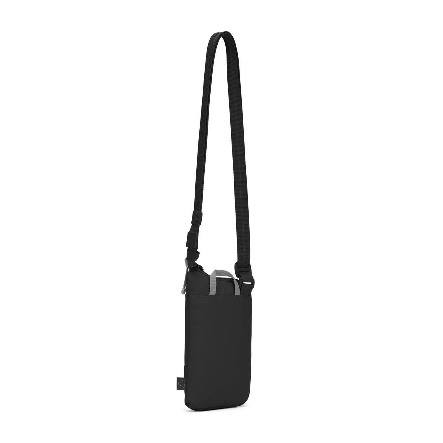 Alt View 2. Pacsafe - GO Tech Crossbody (Jet Black) - Jet Black.