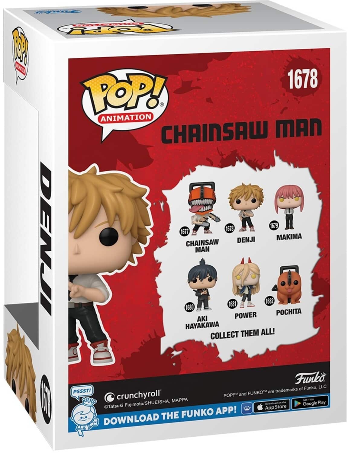 Funko POP! Anime: Chainsaw Man Denji COLLECTIBLES Multicolor