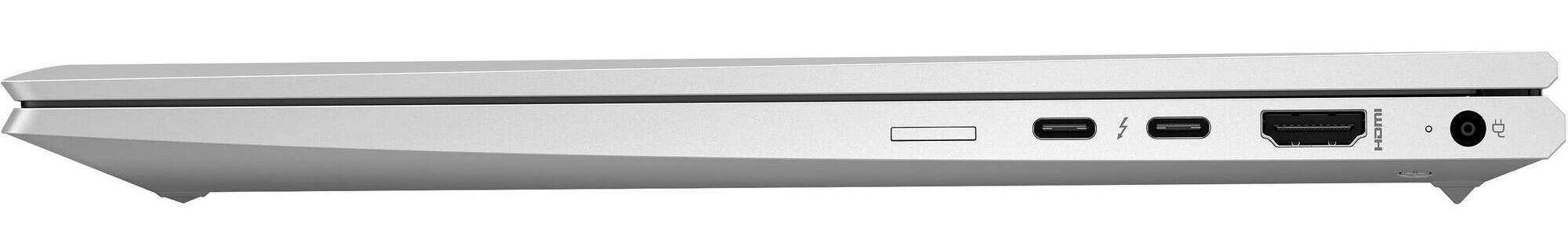 Alt View 6. HP - EliteBook 840 G8 613P5UT#ABA 14.0" IPS FHD Laptop(i5-1135G7, 16GB RAM, 512GB SSD, Win 11 Pro) - Silver.