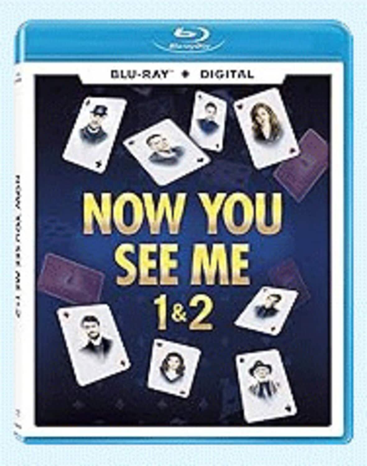 Front. Now You See Me 1 & 2   - BLU-RAY.