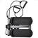 Alt View 5. BalanceFrom Fitness - BalanceFrom Fitness Adjustable Mini Stepper with LCD Monitor & Resistance Bands - Gray.