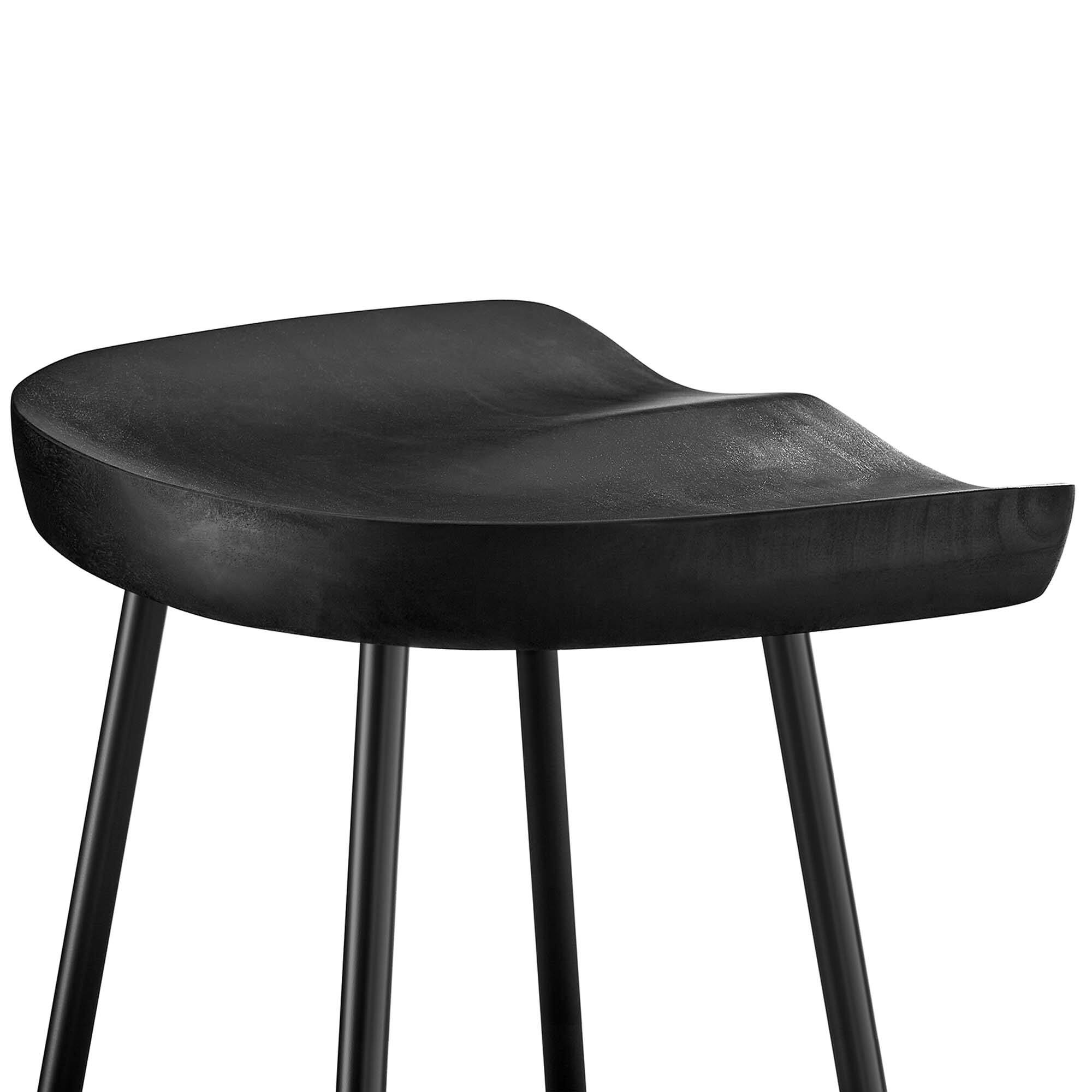 Alt View 4. Modway - Concord Backless Wood Counter Stools Set of 2 by Modway - 0.