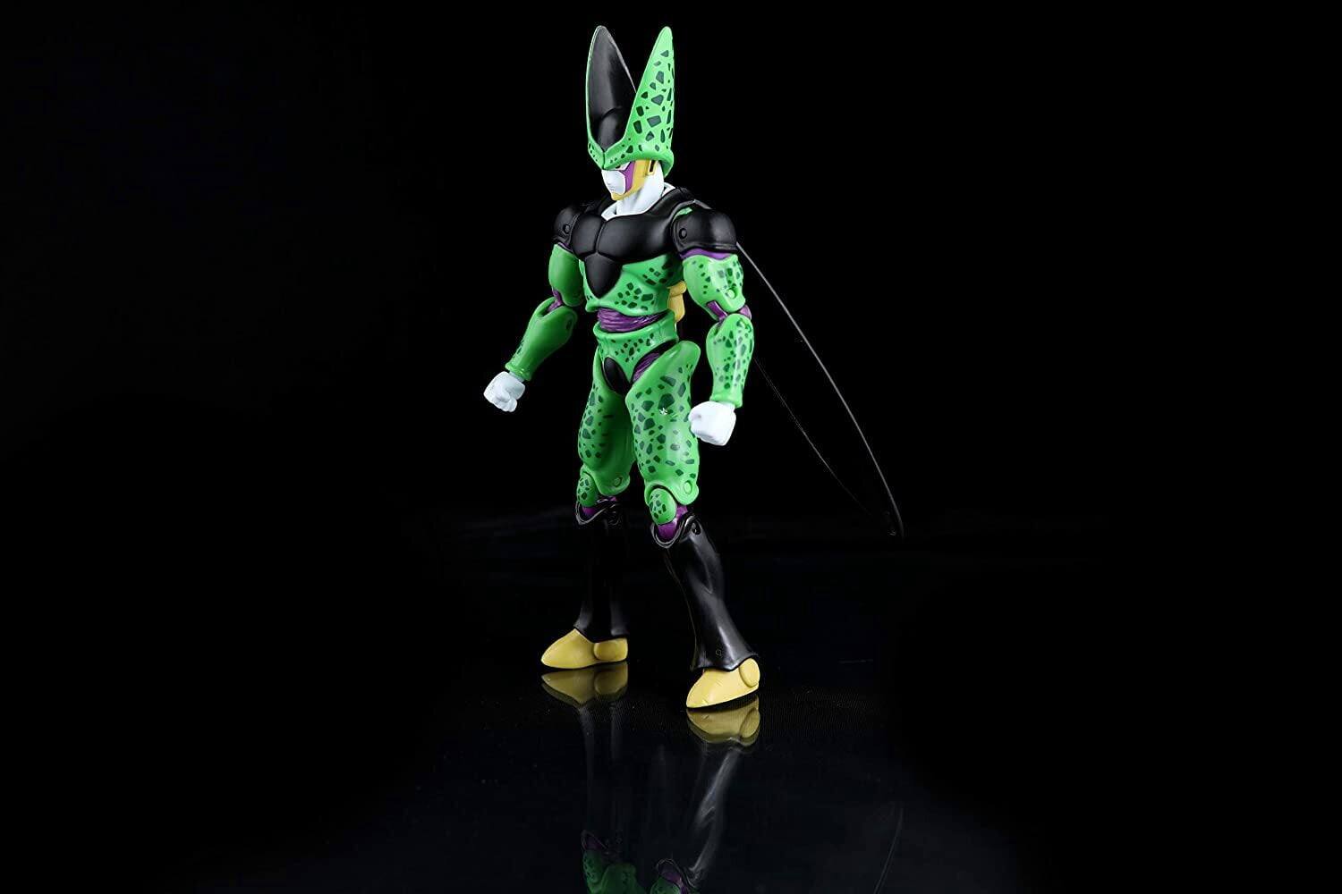 Back. Bandai - Dragon Stars Series - Dragon Ball Super - Cell Final Form Figure (Series 10), 6.5" Action Figure.