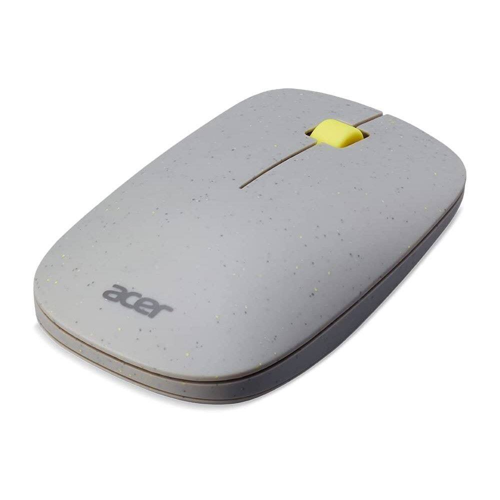 Angle. Acer - Acer Macaron Vero Wireless Optical Mouse | 2.40 GHz | AMR020 | GP.MCE11.022 - Gray.