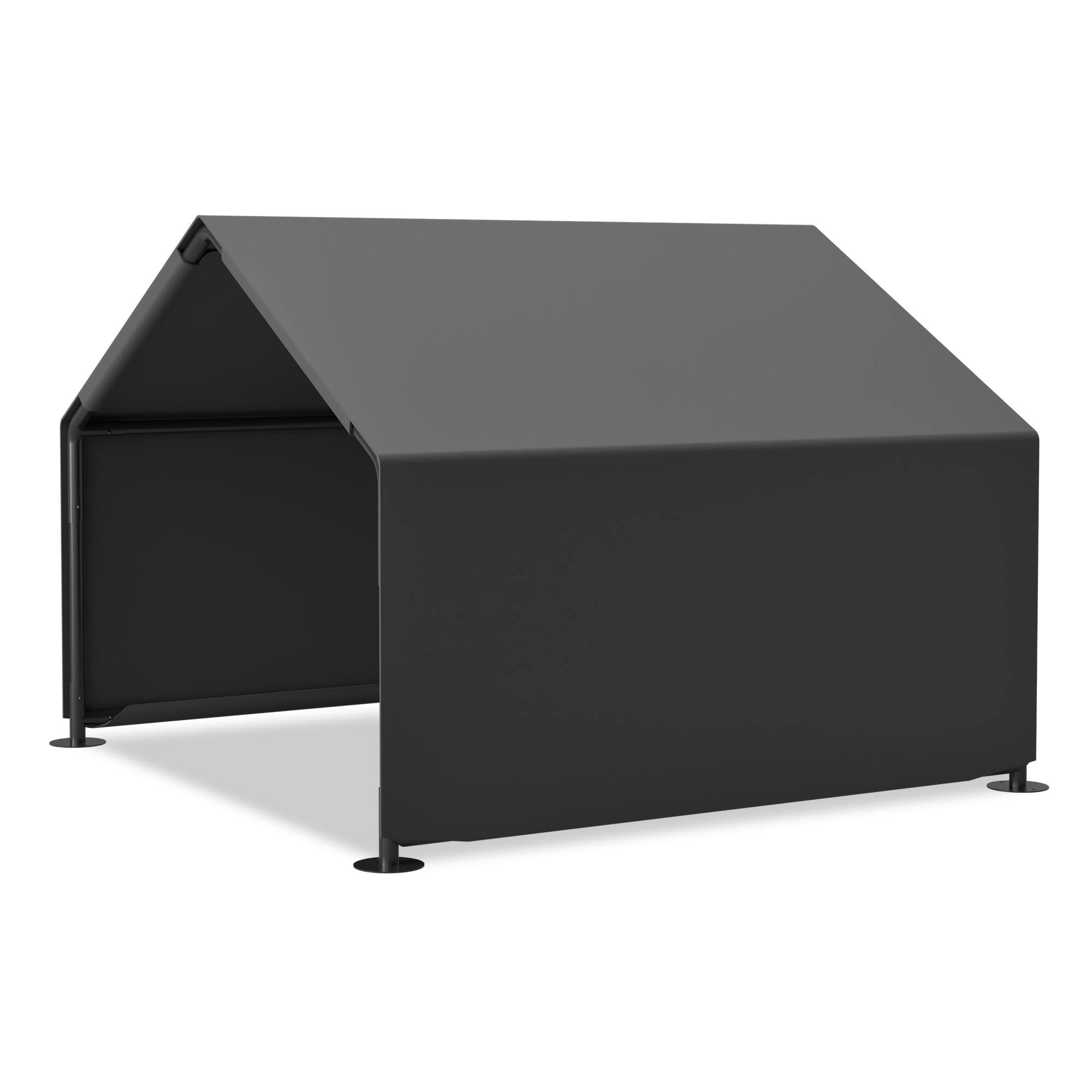 Alt View 6. Boyel Living - Portable Outdoor Dog Tent with UV and Rain Protection - Grey.