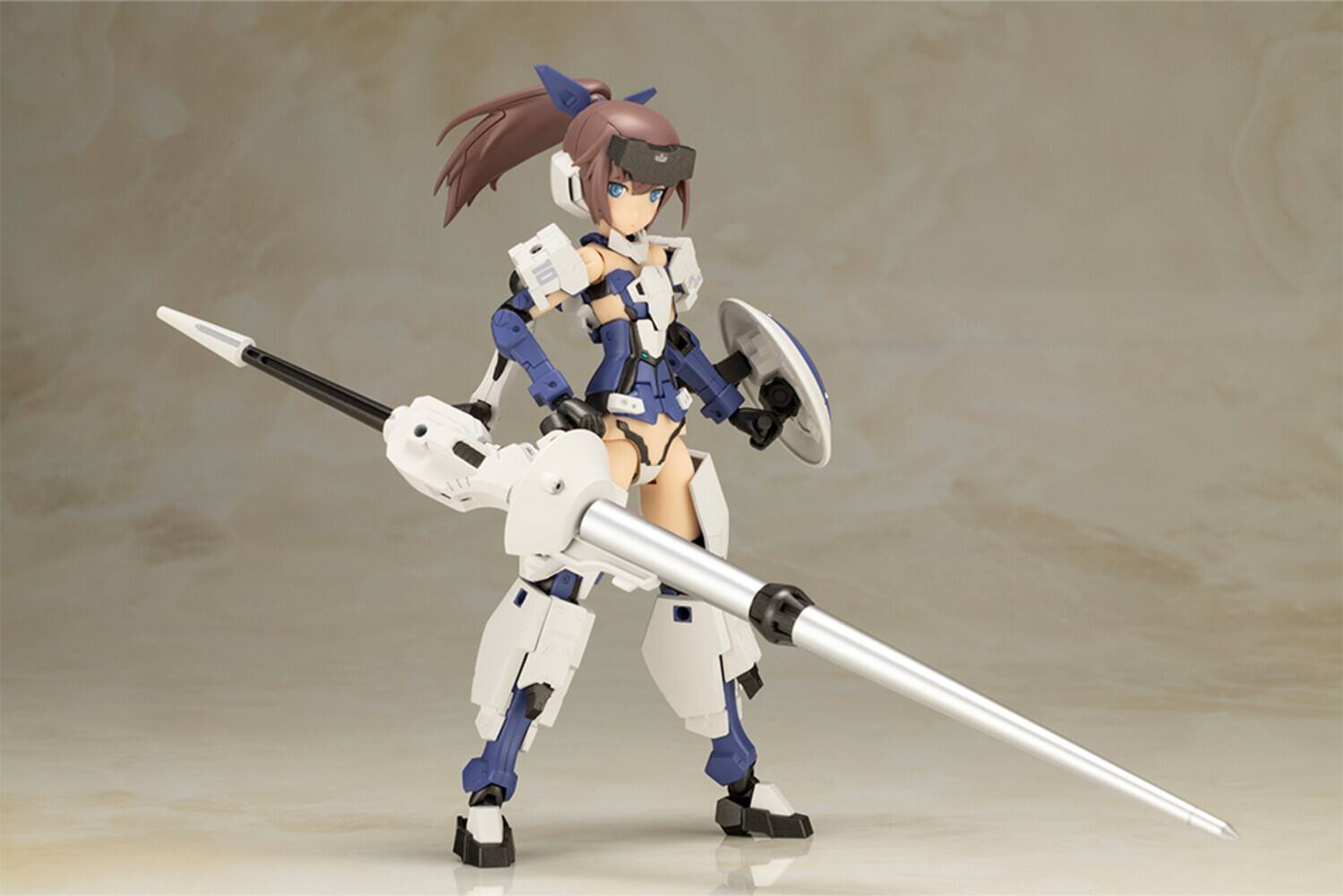 Alt View 4. PopMarket - Kotobukiya - Frame Arms Girl x Hexa Gear - Jinrai Lancer Verison Model Kit   - COLLECTIBLES - Multicolor.