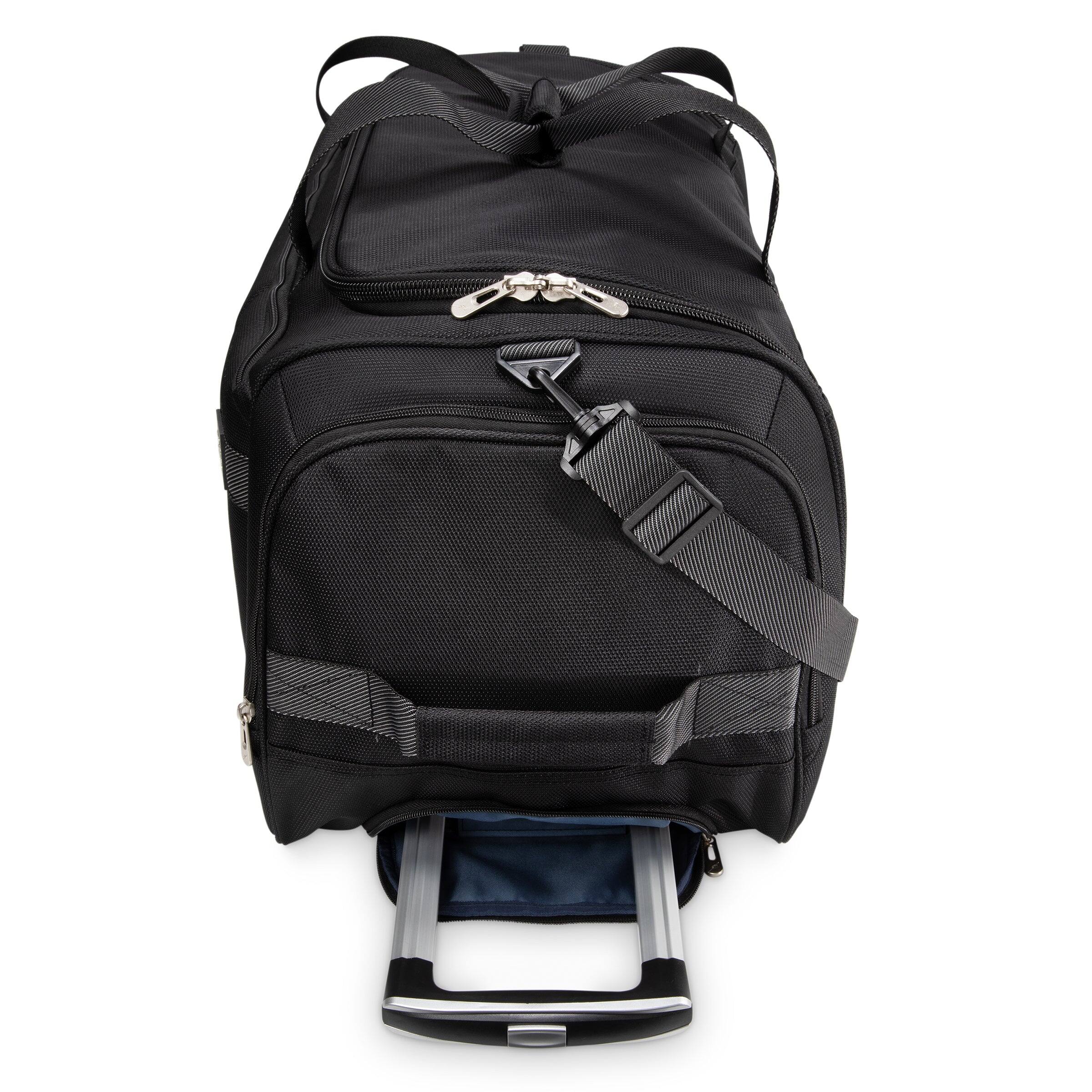 Alt View 1. Skyway - Sigma 7.0 Softside Large Rolling Duffel Bag, Black - Black.