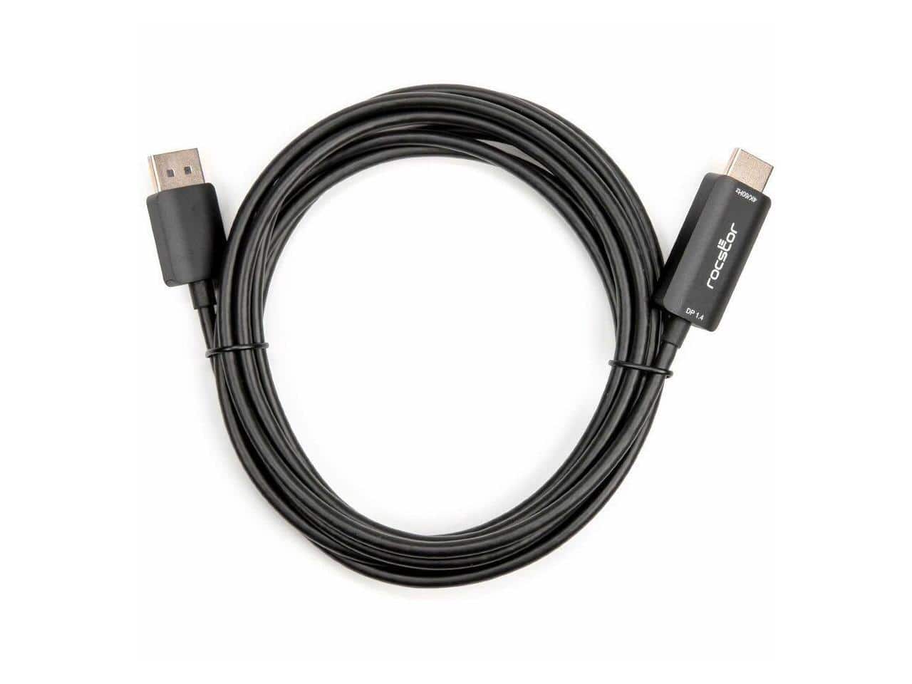 Rocstor - DisplayPort/HDMI Audio/Video Cable Y10C787B1