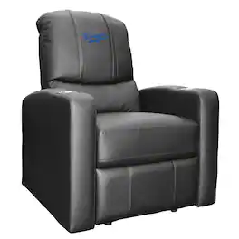 DreamSeat - Los Angeles Dodgers Logo Stealth Manual Recliner - Black
