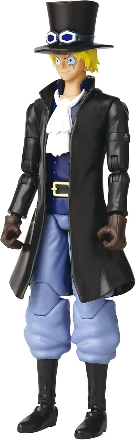 Angle. Bandai - Bandai - One Piece - Anime Heroes - Sabo Action Figure   - COLLECTIBLES - Multicolor.