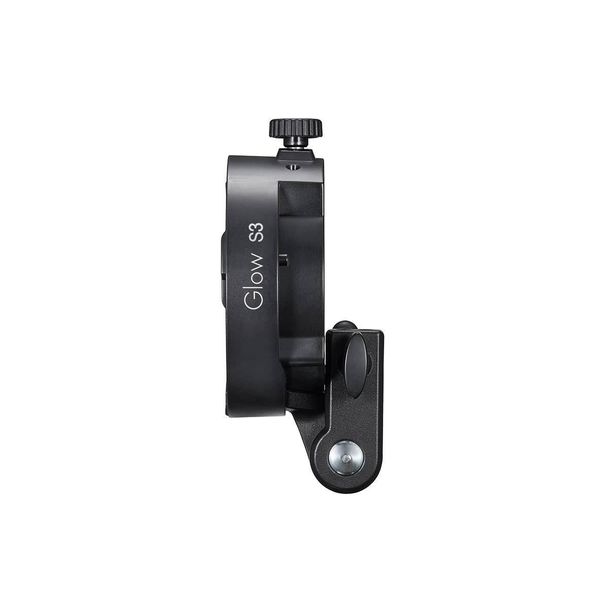 Alt View 7. Glow - Glow S3 Round Flash S-Type Bowens Mount Bracket for Round Head Flashes.