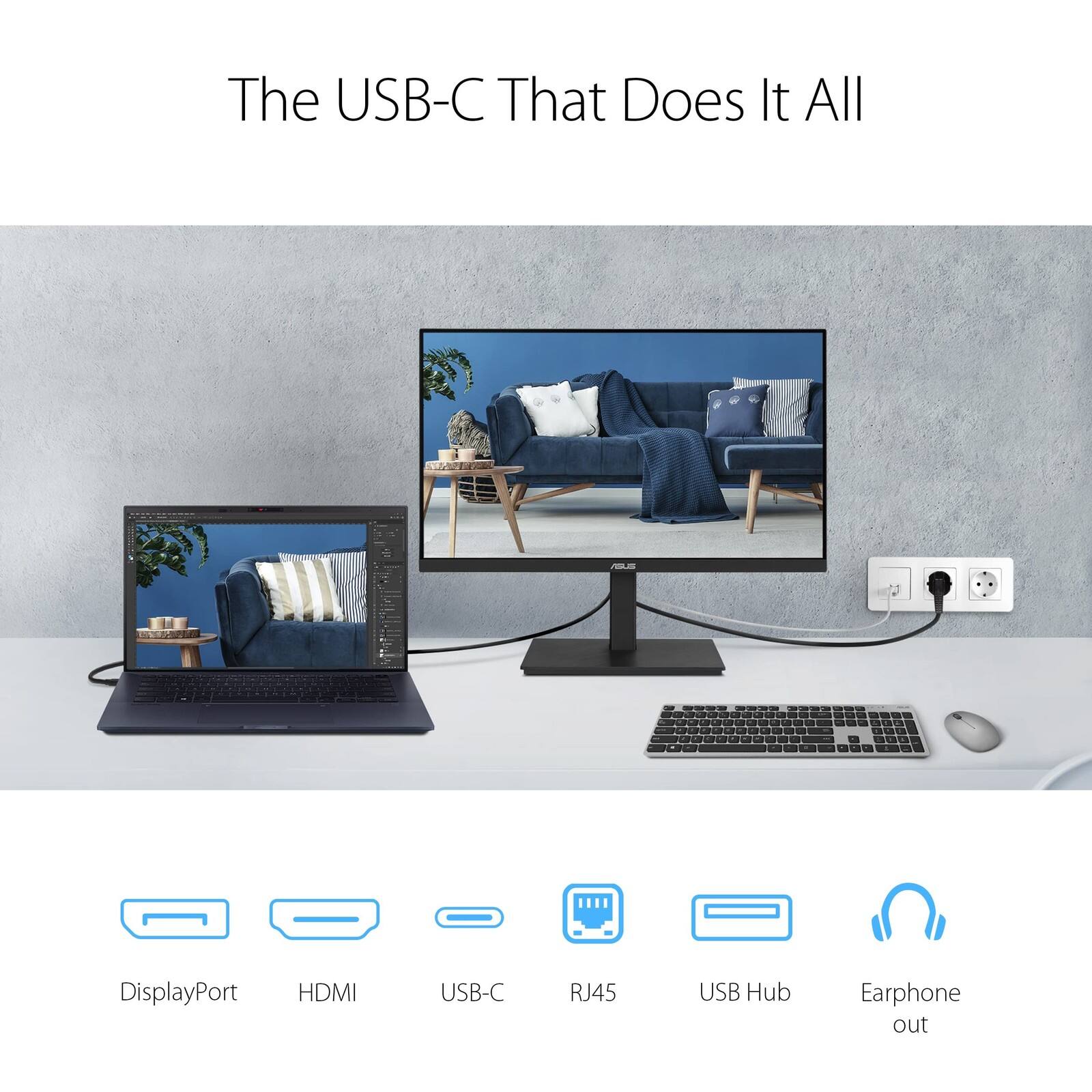 The USB-C That Does It All

- DisplayPort
- HDMI
- USB-C
- RJ45
- USB Hub
- Earphone out