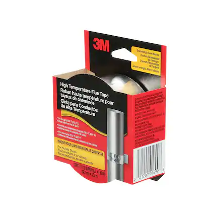 3M Save energy. Save money. Permet d'économiser de l'énergie. Ahorre de dinero. High Temperature Flue Tape Ruban haute température pour tuyaux de cheminée Cinta para conductos de alta temperatura 5a 5 b HT Shps leaks & DISS foam bt - C Convent a ducts Herite i tempratures hutes tes tu phus Pa conduits 315.5 Tetene hasta 315.5 fa taut 1500 T 1500 litraciones de los INDOOR/POUR conductos de aie For calerta Pour Hot Air Ducts L'INTRIEUR/REAS Para conduits dair CUBIERTAS conductos de chaud aire CONT: caliente 5 NPOPULG (80 X YOVG m I 4,5T m USTRBAO RR OSTRBE a WE P MPOSE CONSTRCTON DTR DEU X CONSTRUCTION E MAICHES DE ARTICULIS DOSON DNSON F OVSEH DELA RERCNATION FOM ET N& ESCRTORO 1006