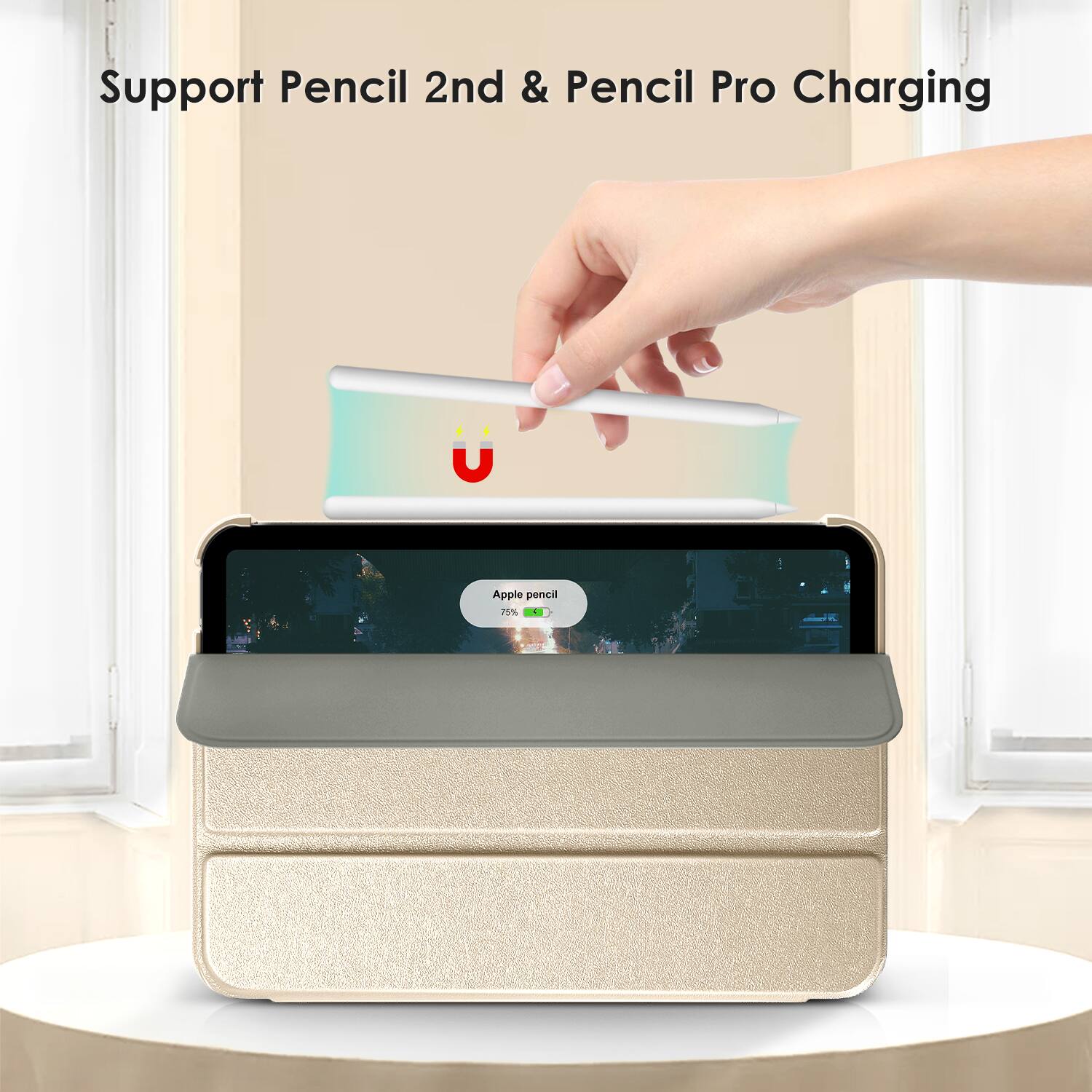 Support Pencil 2nd & Pencil Pro Charging
